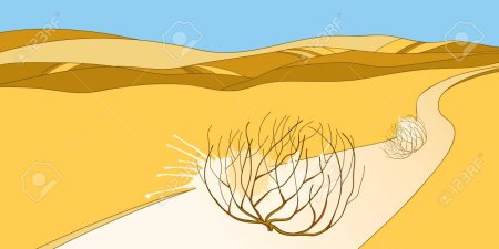 Перекати поле пустыня мульт