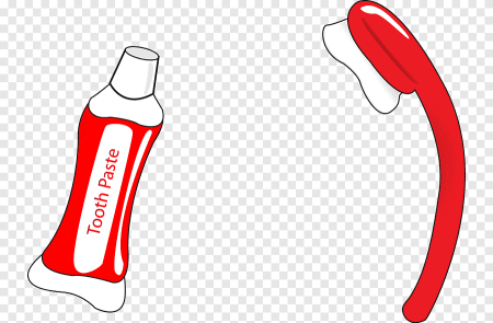 Зубная паста мультяшная