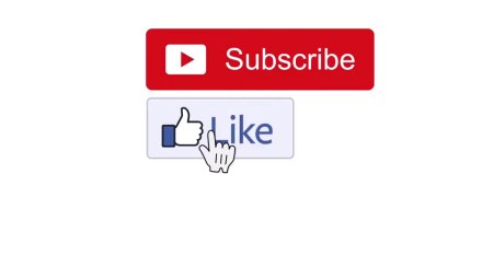 Youtube like and Subscribe