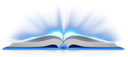 Кнгигана прозрачном фоне