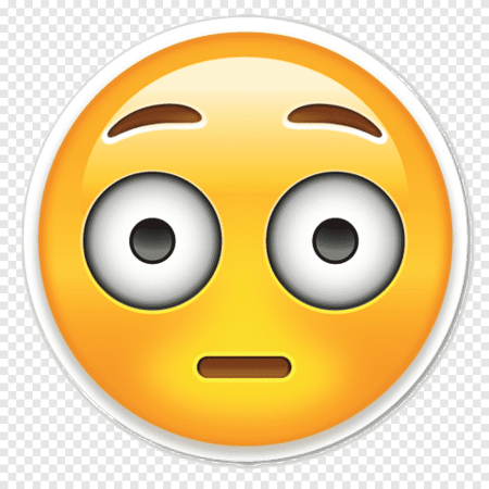 Смайл с вытаращенными глазами