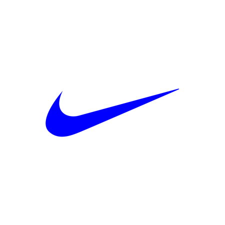 Nike логотип синий