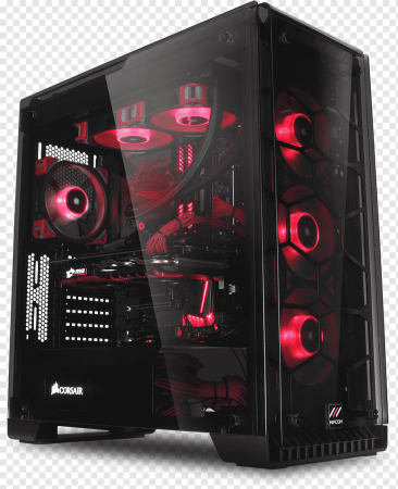 Корпус MSI красный