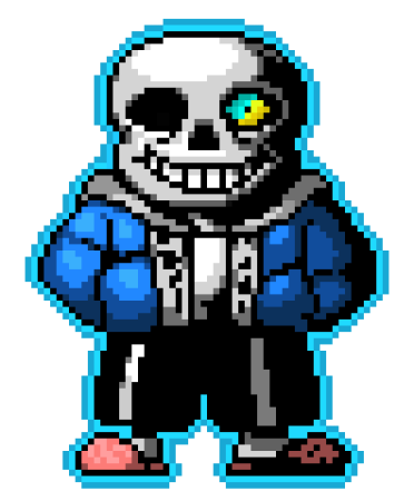 Undertale Санс пиксельный
