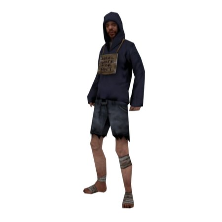Skin бомжа SAMP