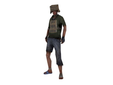 Skin бомжа SAMP