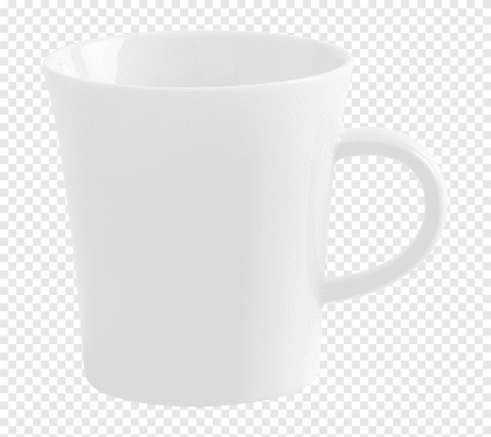 Кружка белая без фона