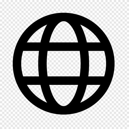 Векторный значок интернета