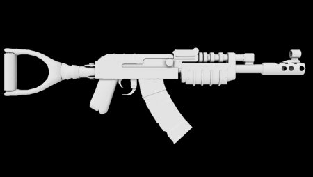 Развертка АК 47