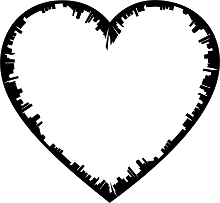 Сердце силуэт