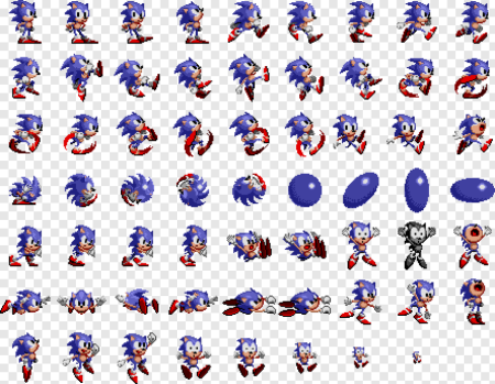 Спрайты из Sonic the Hedgehog 1