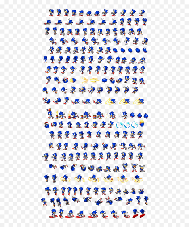 Спрайты Sonic Advance