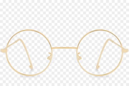 Круглые жёлтые очки ray ban
