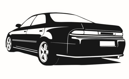 Toyota Mark 2 вектор