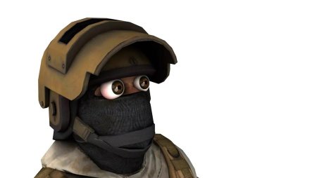 Удивленный террорист из КС го