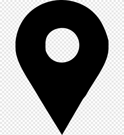 Значок местоположения для визитки без фона
