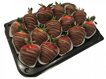 Конфеты клубника в шоколаде