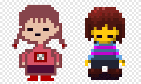 Undertale спрайты Фриск