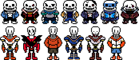 Undertale Sans Sprite Overworld