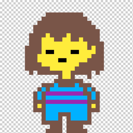 Фриск Undertale пиксель