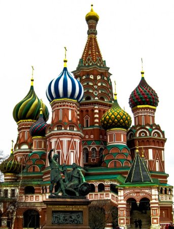 Кремль храм Василия Блаженного