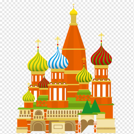 Собор Василия Блаженного Москва вектор