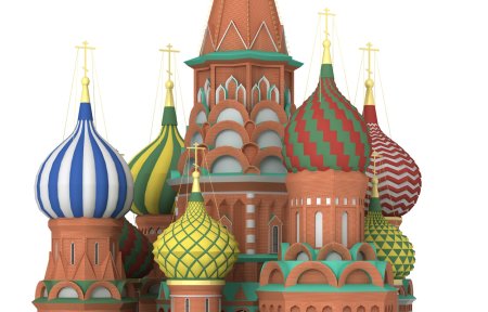 Собор Василия Блаженного модель