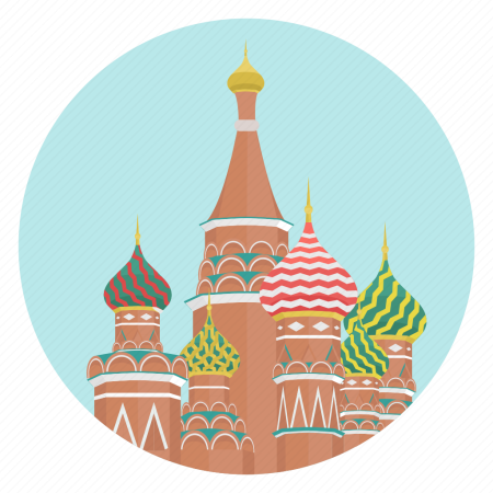 Храм Василия Блаженного значки