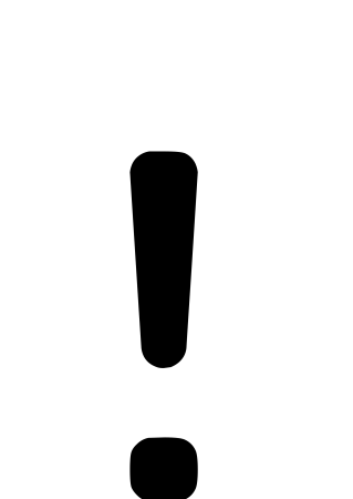 Знак восклицательный знак