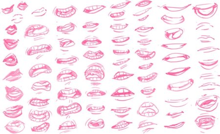 Прикусывает губу аниме