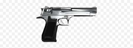 Deagle на белом фоне