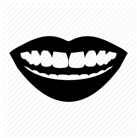 Рот с зубами Векторная