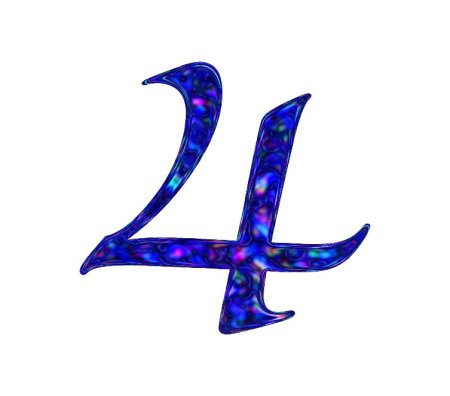 Красивая цифра 4