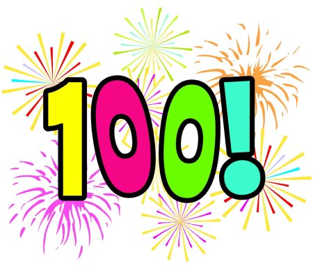 100 Надпись