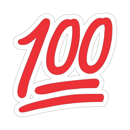 100 Надпись