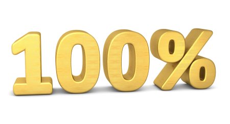 Знак 100 процентов