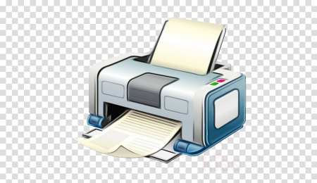 Принтер без фона для презентации