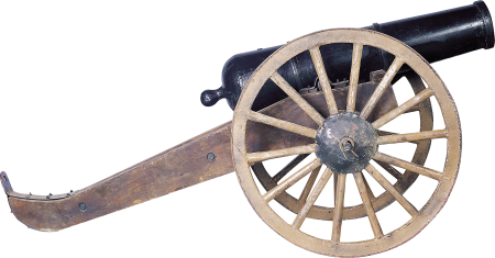 Пушка 1812 вид сбоку