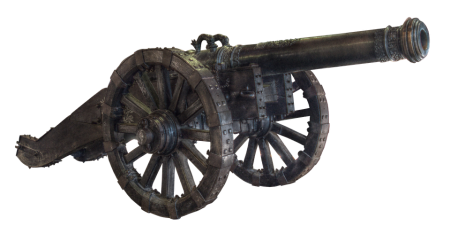Старинная пушка