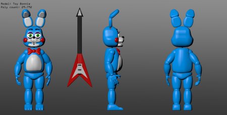 Той Бонни ФНАФ 9