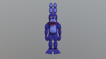 Unwithered Бонни 3d