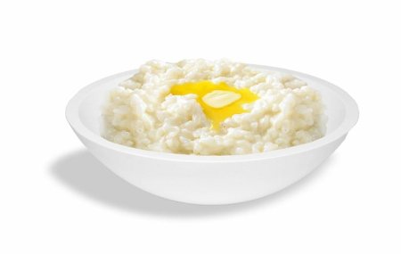Тарелка с кашей