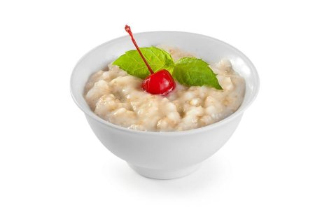 Тарелка с кашей