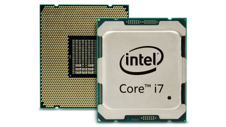 Процессор Intel i7 без фона