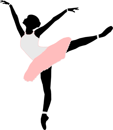 Балерина стикер