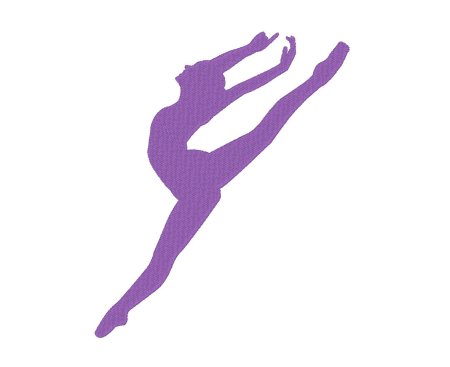 Фиолетовая балерина