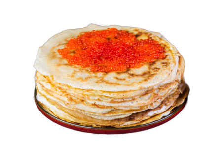 Блины с икрой