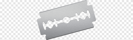 Лезвие на белом фоне