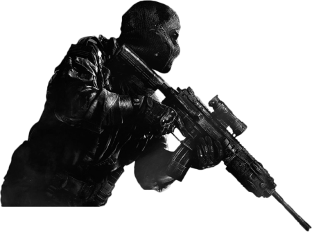 Call of Duty гоуст снайпер