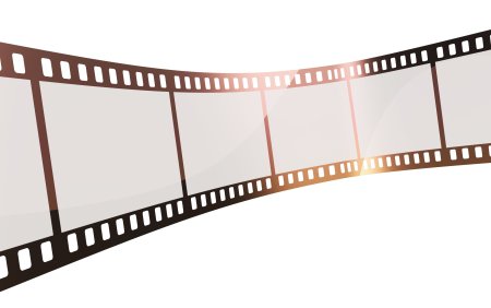 Кинолента для фотошопа на прозрачном фоне